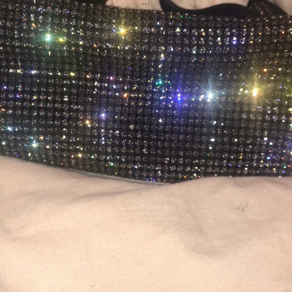 ‼️WOW‼️CRYSTAL Rhinestone JIMMY CHOO BAG‼️EUC ! LIMITED EDITION‼️ - Picture 14 of 16